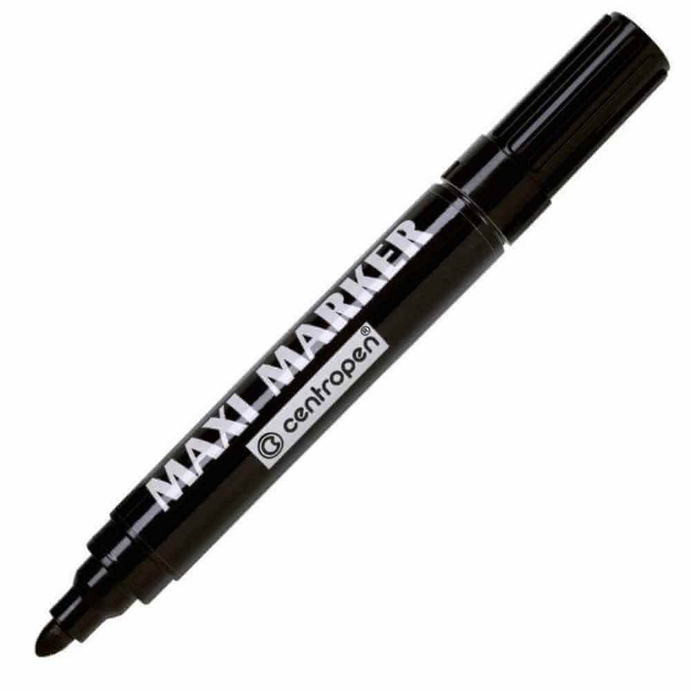 maxi cosi Marker permanet, varf rotund, negru, centropen 8936 maxi