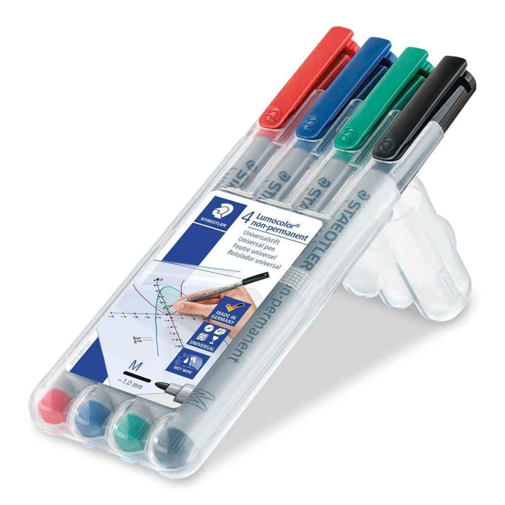 contabilitatea organizatiilor non profit – ghid practic complet Marker non-permanent 4cul/set 1 mm lumocolor staedtler