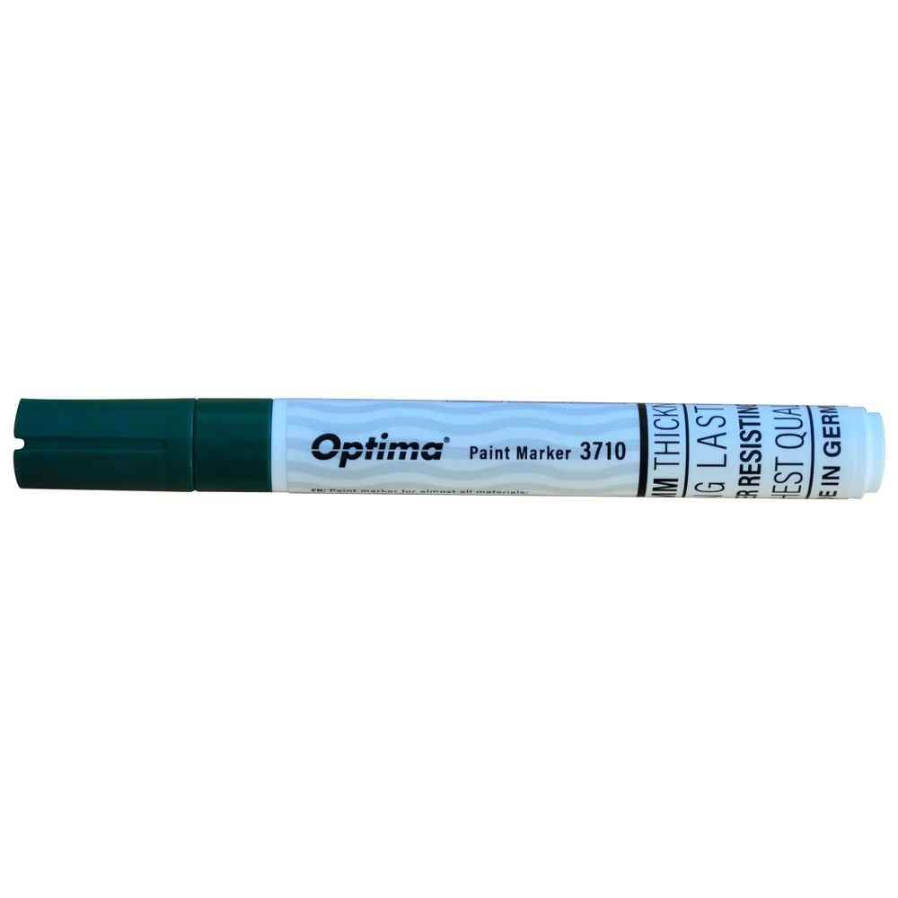 Office Instruments Marker cu vopsea 3710 varf rotund 4.5mm grosime scriere 2 3mm verde optima paint