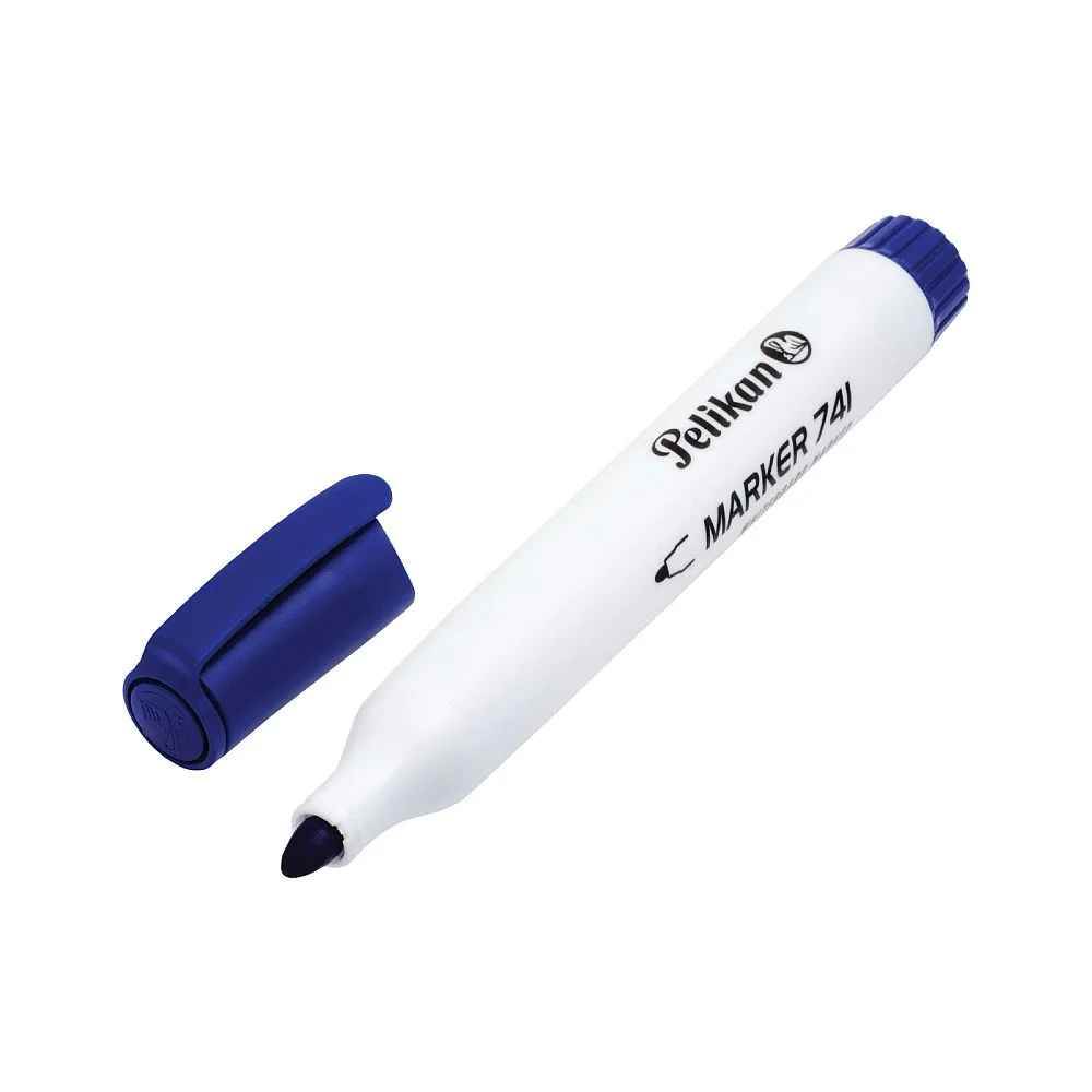 magic whiteboard Marker pentru tabla whiteboard 741 albastru pelikan