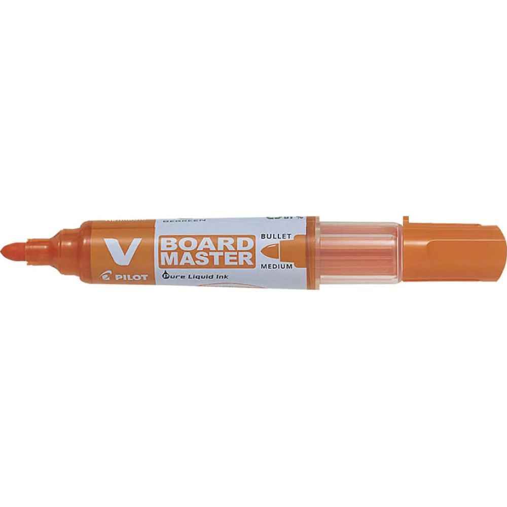 Office Instruments Marker pentru tabla varf rotund 6 mm orange pilot vboard master