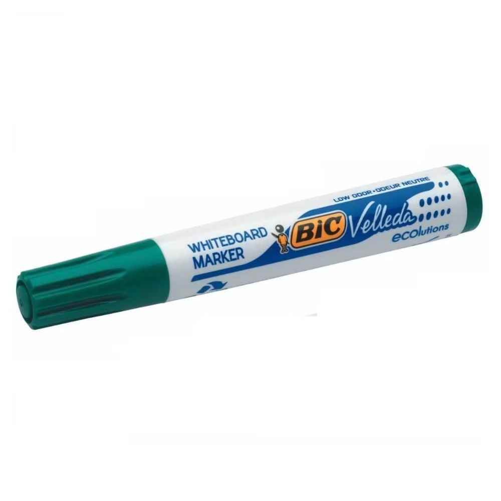 coffee table Marker pentru tabla, varf rotund, 2.5mm, verde bic velleda 1701