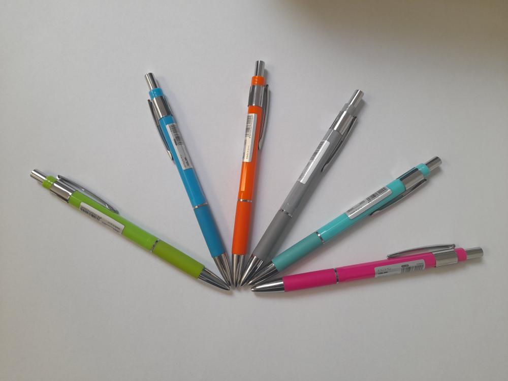 Pens & Pencils Creion mecanic 0.5mm cu corp pvc,cu grip si clips metalic cn 556