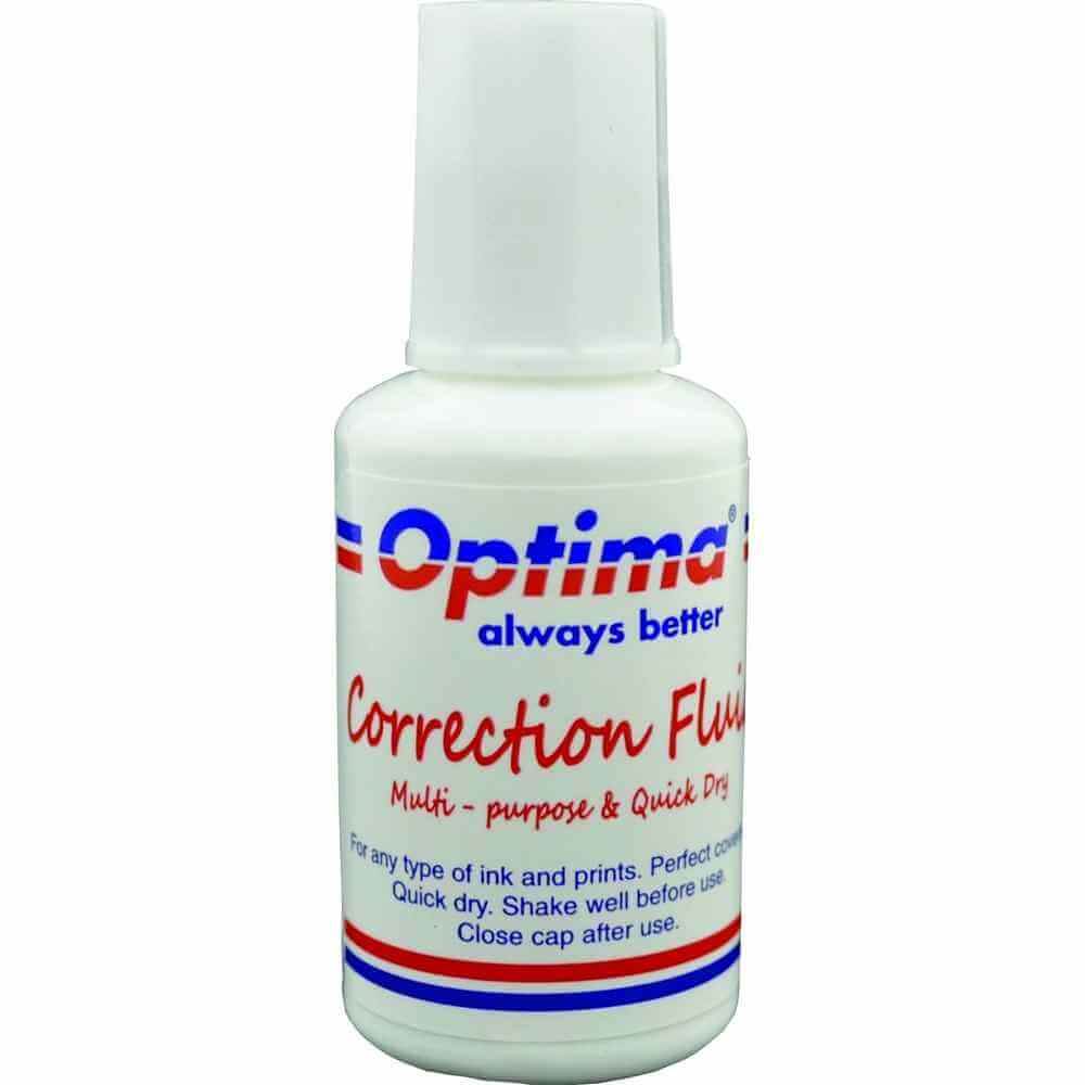 Fluid corector optima 20ml, cu pensula