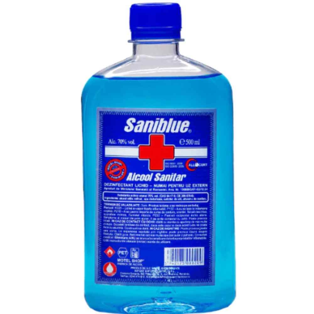 Alcool sanitar 500ml saniblue