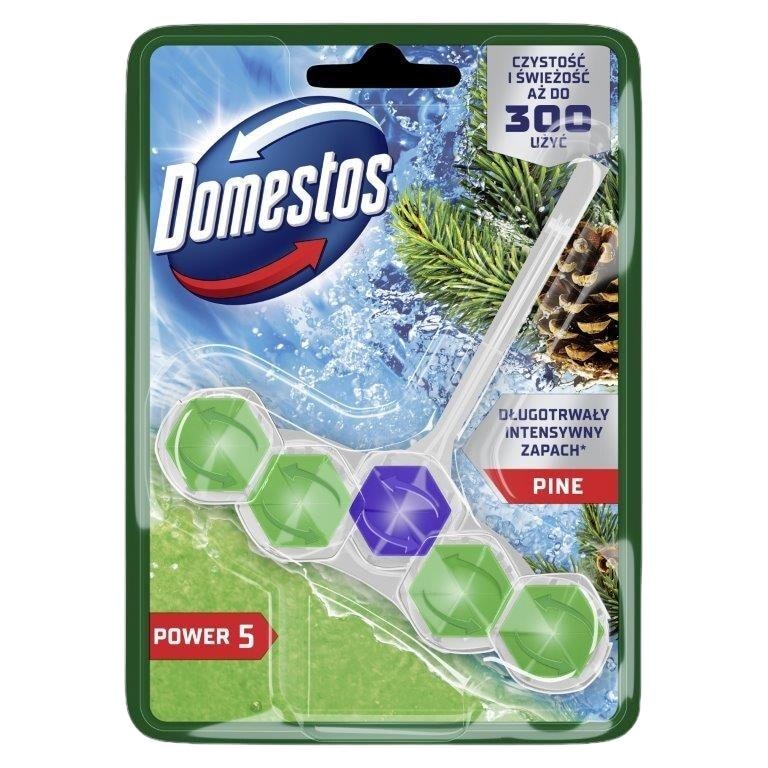 Household Cleaning Products Odorizant wc cu 5 bile x 50g cu suport domestos