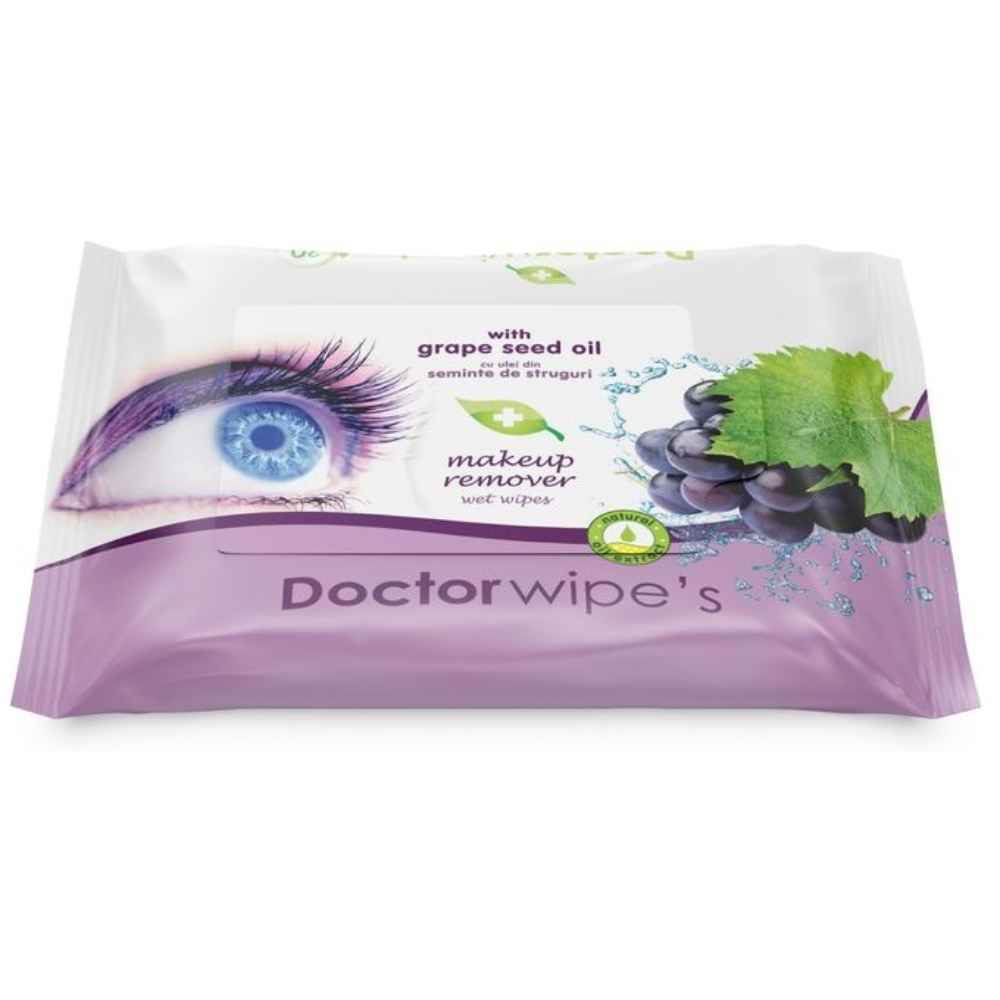 Servetele umede demachiante 20 buc doctor wipes