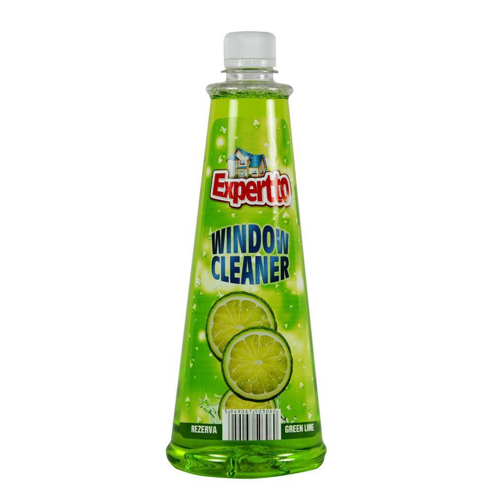 Glass & Surface Cleaners Expertto detergent geam 750 ml lime - rezerva