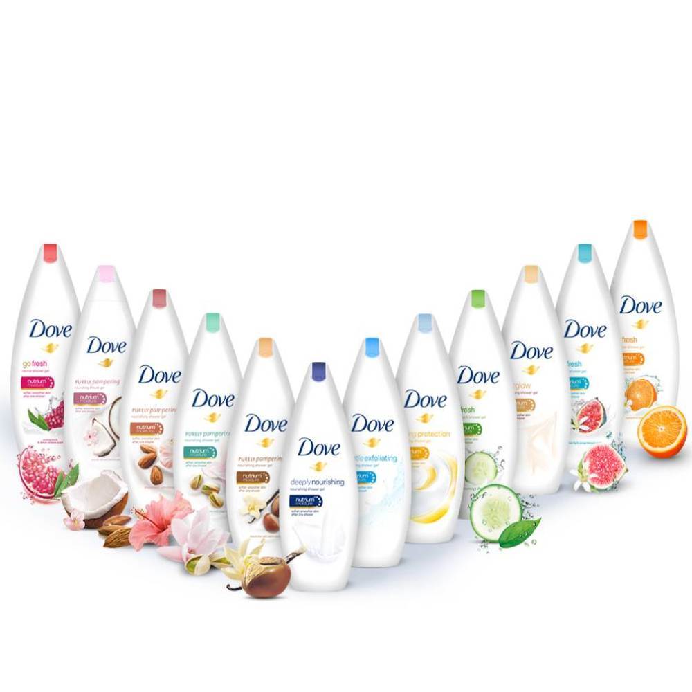 Gel de dus 450ml dove diverse arome