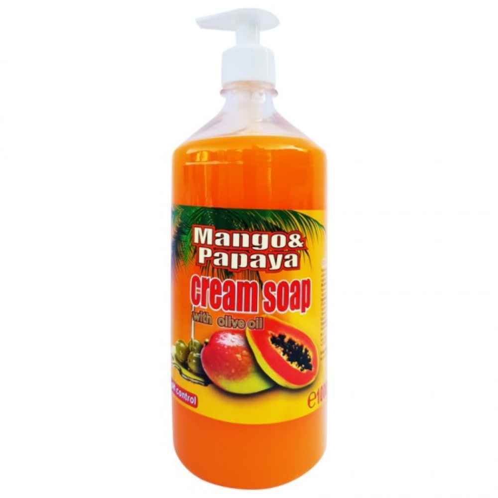 lichid parbriz Sapun lichid cu pompita 1l mango & papaya cloret