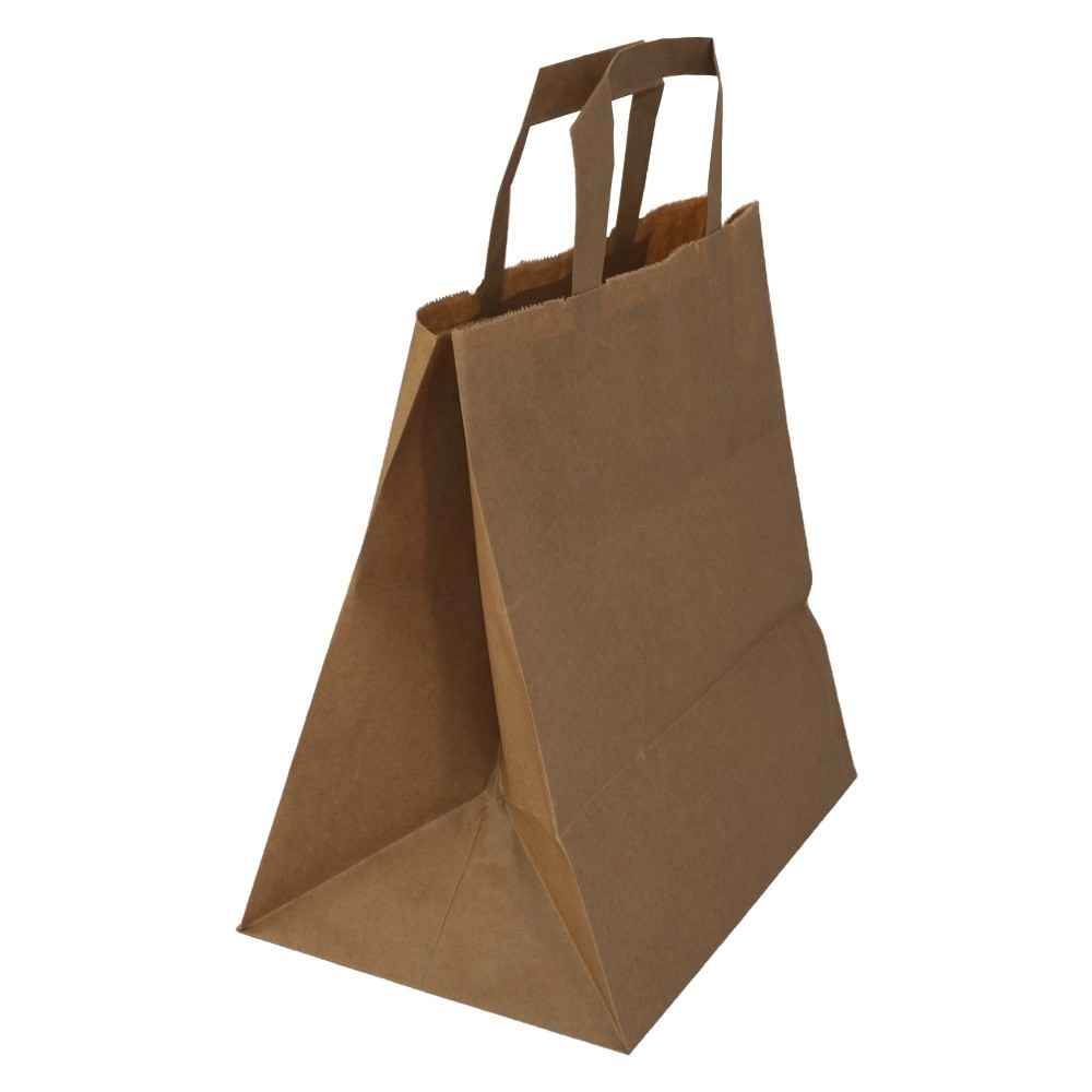 Gift Wrapping Pungi biodegradabile, cu maner, hartie, 26x17x27 cm