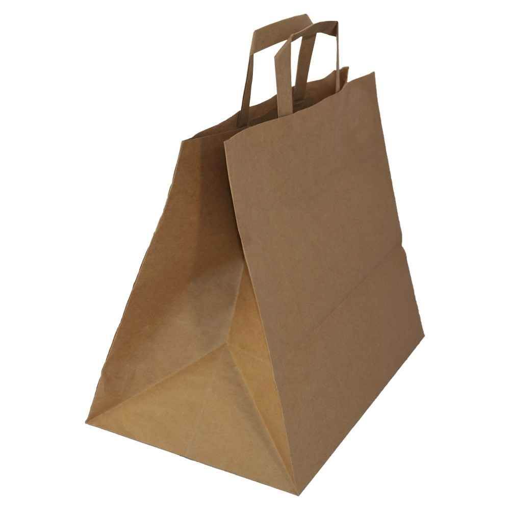 Gift Wrapping Pungi biodegradabile, cu maner, hartie, 32x20x28 cm