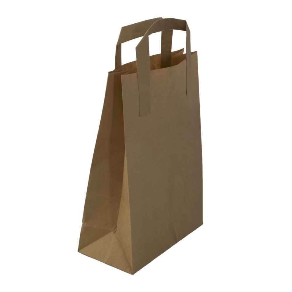 Gift Wrapping Pungi biodegradabile, cu maner, hartie, 18x9x25 cm