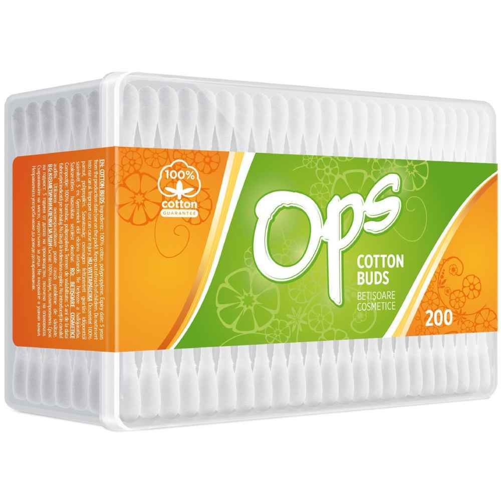 Betisoare de urechi din hartie 200 buc/cutie ops