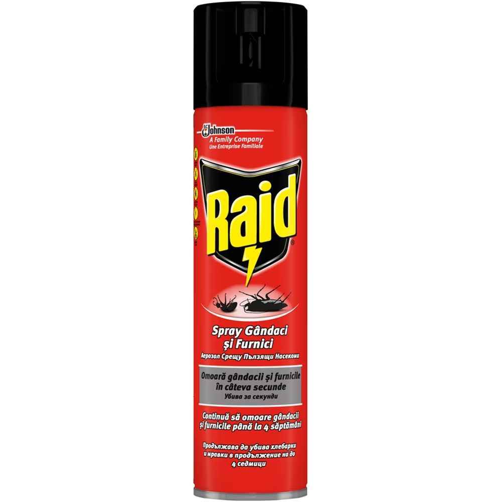 cum scăpăm de furnici Spray anti gandaci si furnici 400 ml raid