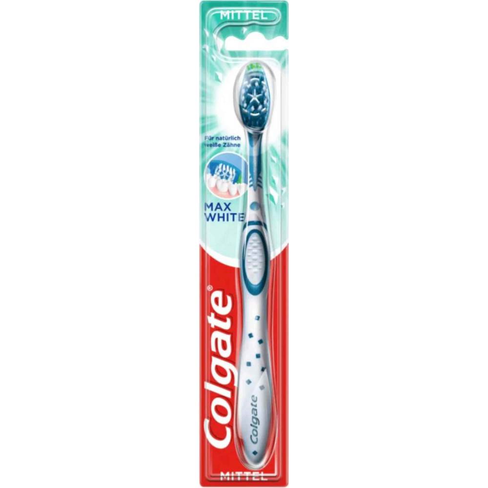 Toothbrushes Periute de dinti max white medium colgate