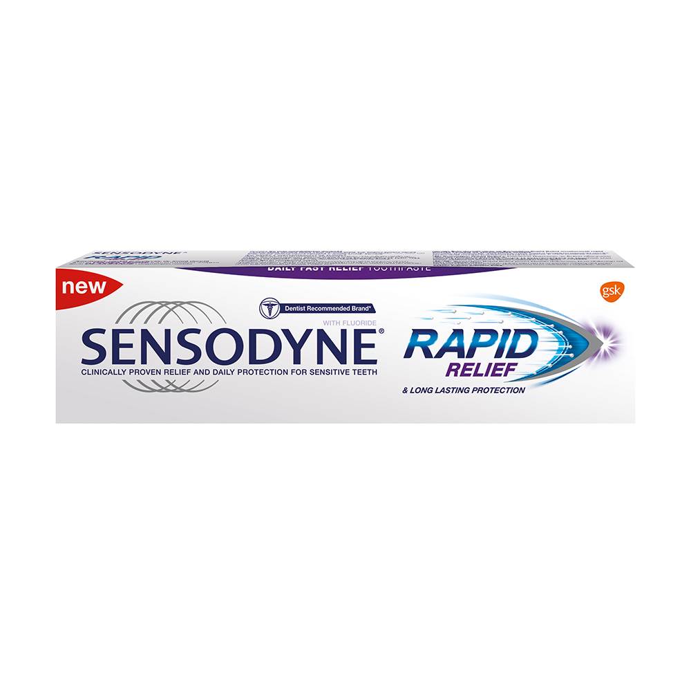 Pasta de dinti 75 ml, rapid relief sensodyne