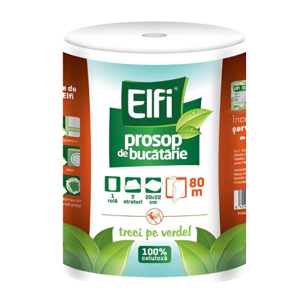 hartie igienica milde relax purple 3 straturi 32+8 role Prosop de hartie, monorola, alb, 2 straturi, 363 foi, 80 m, elfi