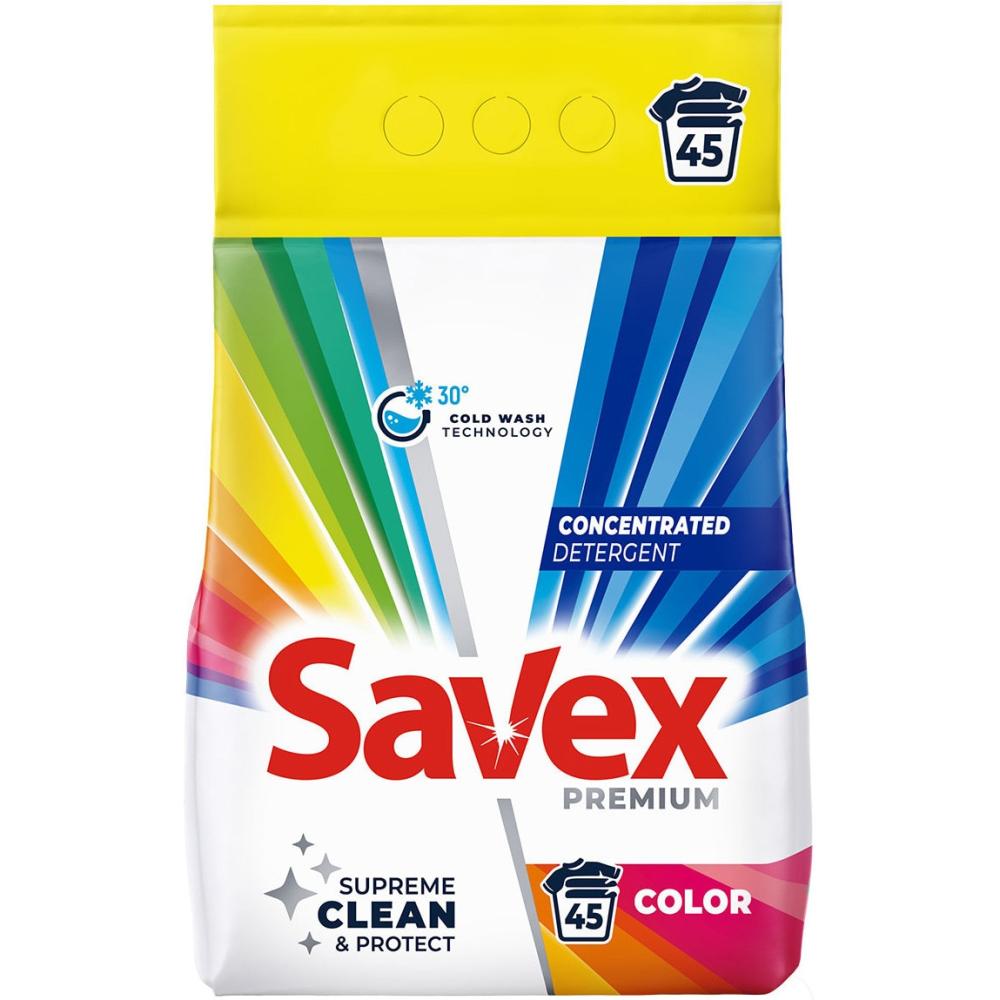 Laundry Detergent Detergent pentru rufe pudra 3.6kg 45 spalari color savex