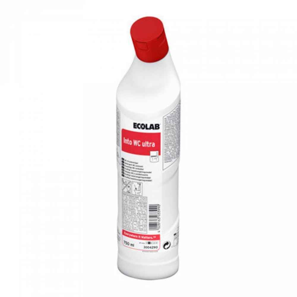 Detergent acid interior vas wc 750ml maxx2 into wc ecolab
