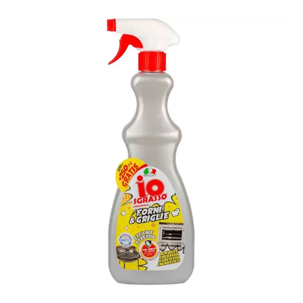 Detergeti parchet, pardoseala, gresie, faianta si obiecte sanitare - Detergent degresant aragaze si cuptoare, cu pulverizator, parfum placut, 750 ml, IO, depozituldns.ro