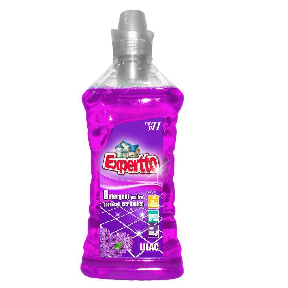 EXPERTTO Detergent lichid suprafete ceramice, liliac, 1 l, expertto