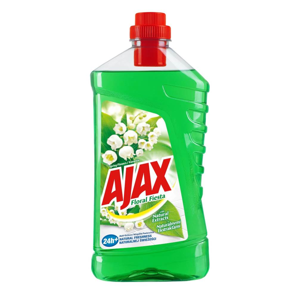 aplicație de masurat suprafete Detergent lichid dezinfectant suprafete, flori de primavara, 1 l, ajax spring flowers