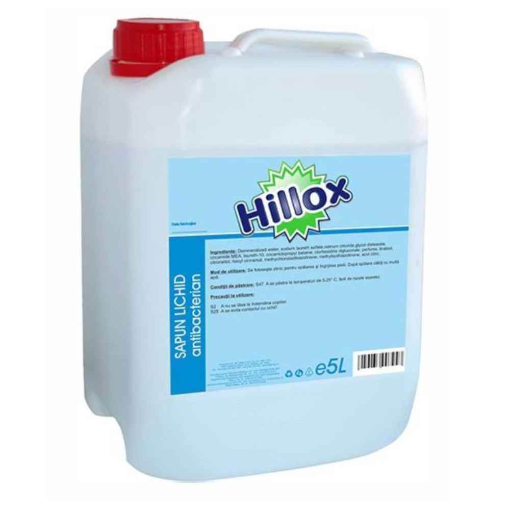 dispensere sapun lichid Hillox sapun lichid 5l antibacterian