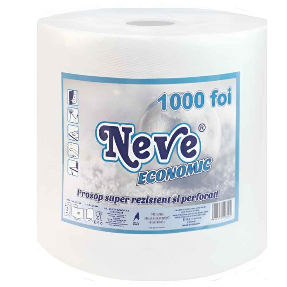 pilote 200/230 Prosop de hartie, monorola, 2 straturi, 1000 foi, 230 m, neve