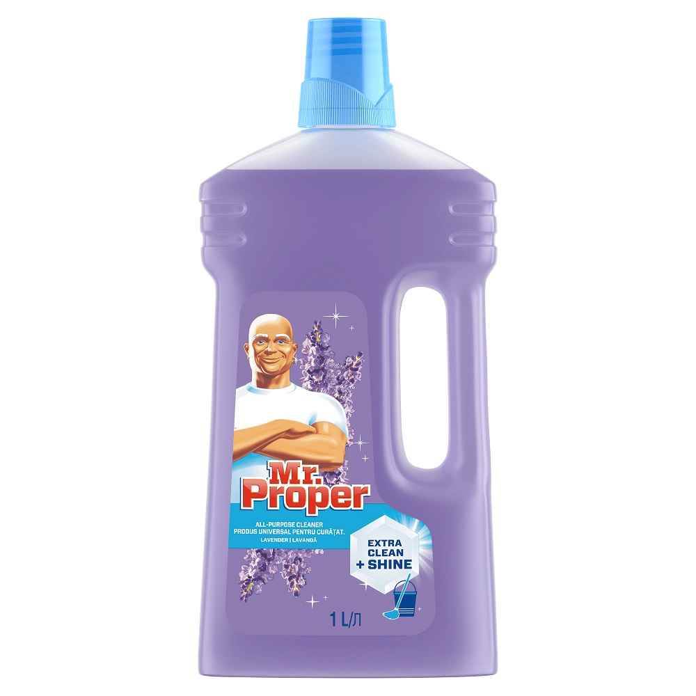 mașini de spălat pardoseli Detergent lichid pardoseli, lavanda, 1 l, mr proper