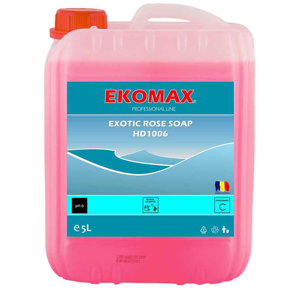 glicerina pentru limba Sapun lichid profesional parfumat hidratant cu glicerina 5l ekomax exotic rose