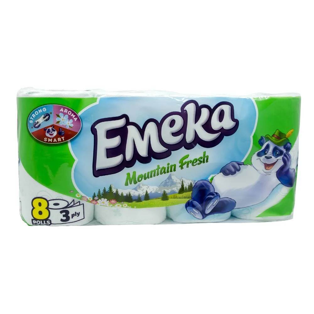 hartie igienica milde relax purple 3 straturi 32+8 role Hartie igienica 3 straturi cu tub alba gofrata celuloza 8 role mountain fresh emeka