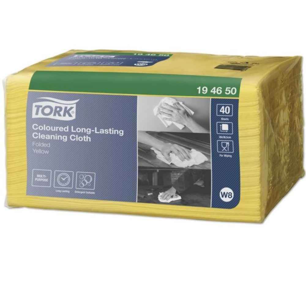 Shop Towels & General-Purpose Cleaning Cloths Lavete universale profesionale 40 buc 38x30 cm galben tork