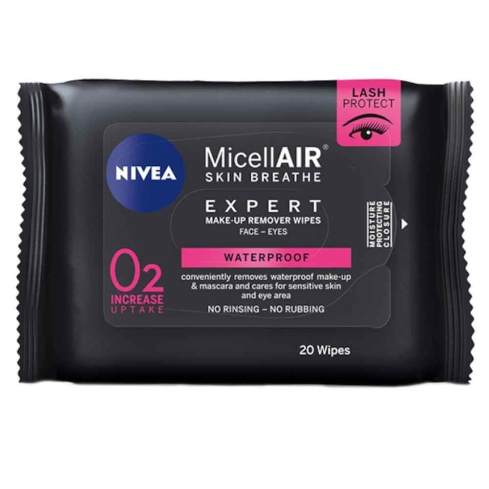 anvelope neamt   netburg expert srl Servetele umede demachiante 20 buc/ pachet nivea micelar expert waterproof