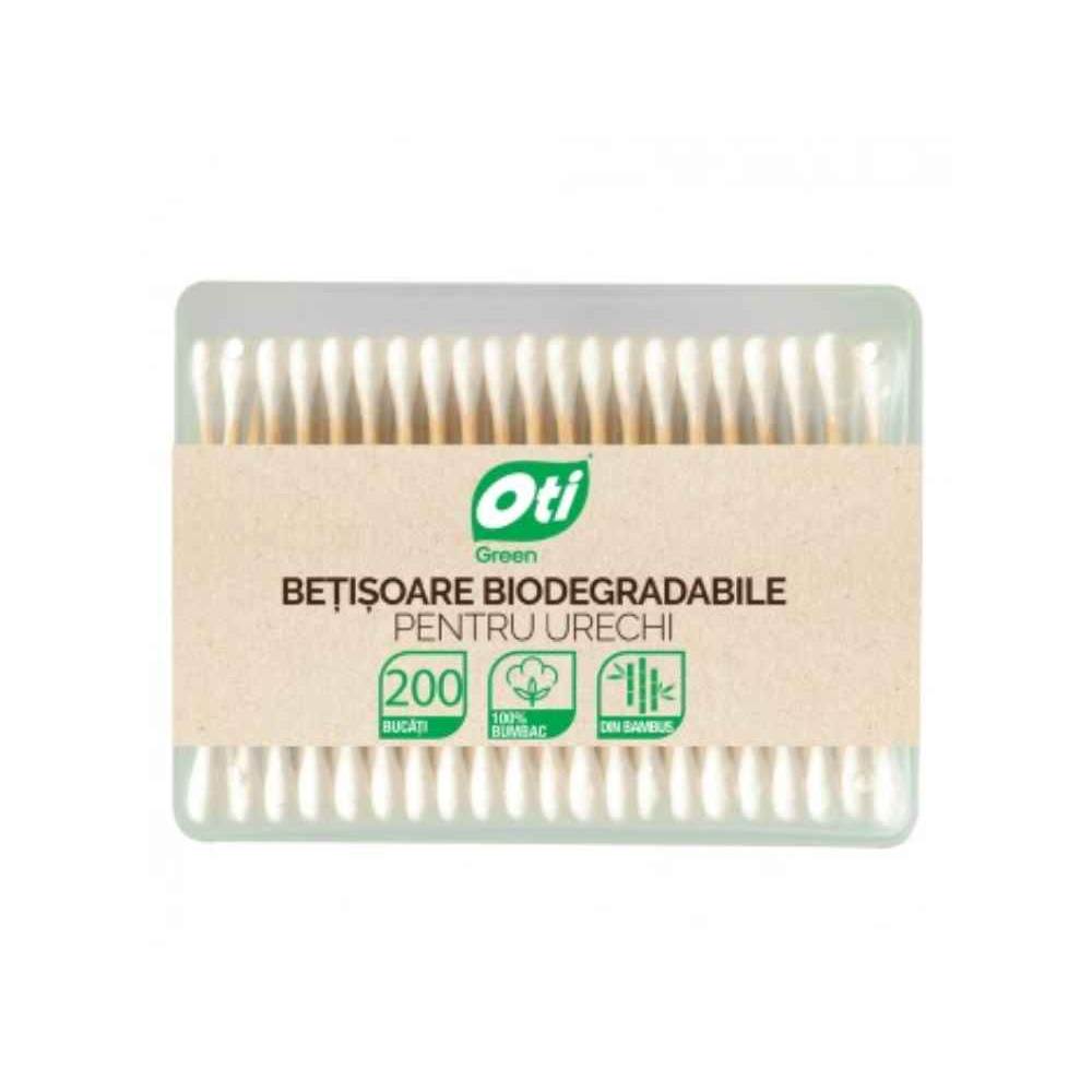 Betisoare biodegradabile pentru urechi, 200 buc/cutie oti