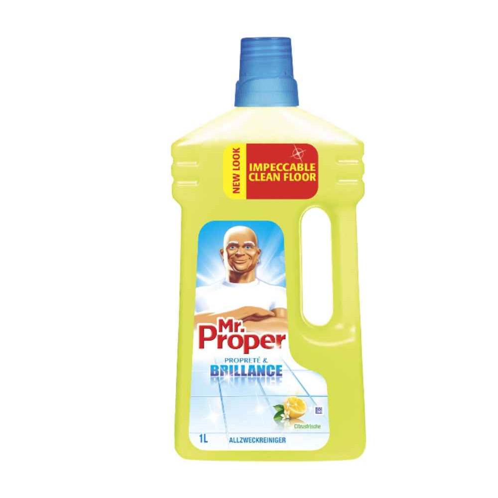 aplicație de masurat suprafete Detergent lichid universal suprafete, lamaie, 1 l, mr proper lemon