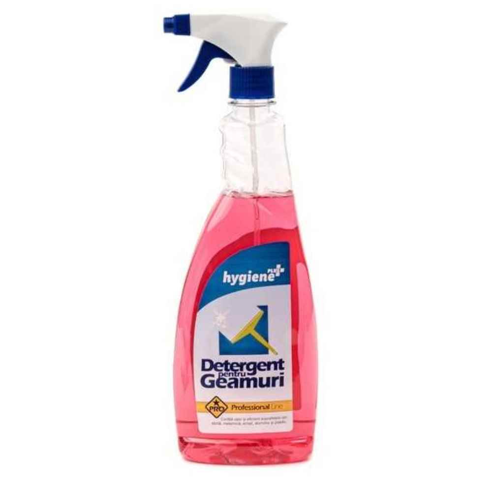 remorcă auto 750 kg Detergent geamuri cu pulverizator 750 ml roz hygiene plus