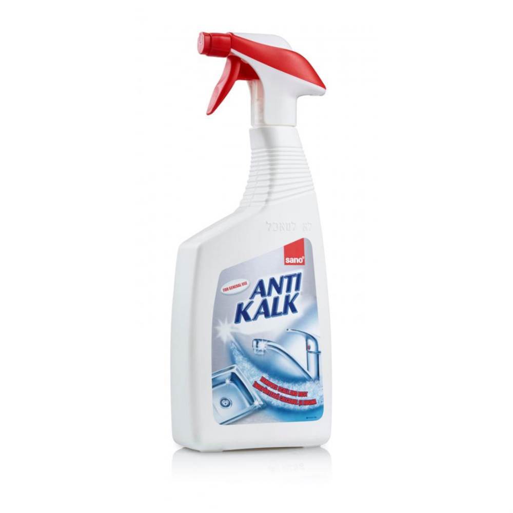 anticalcar mașina de spălat Detergent anticalcar si antirugina pentru suprafete, cu pulverizator, 1 l, sano anti kalk