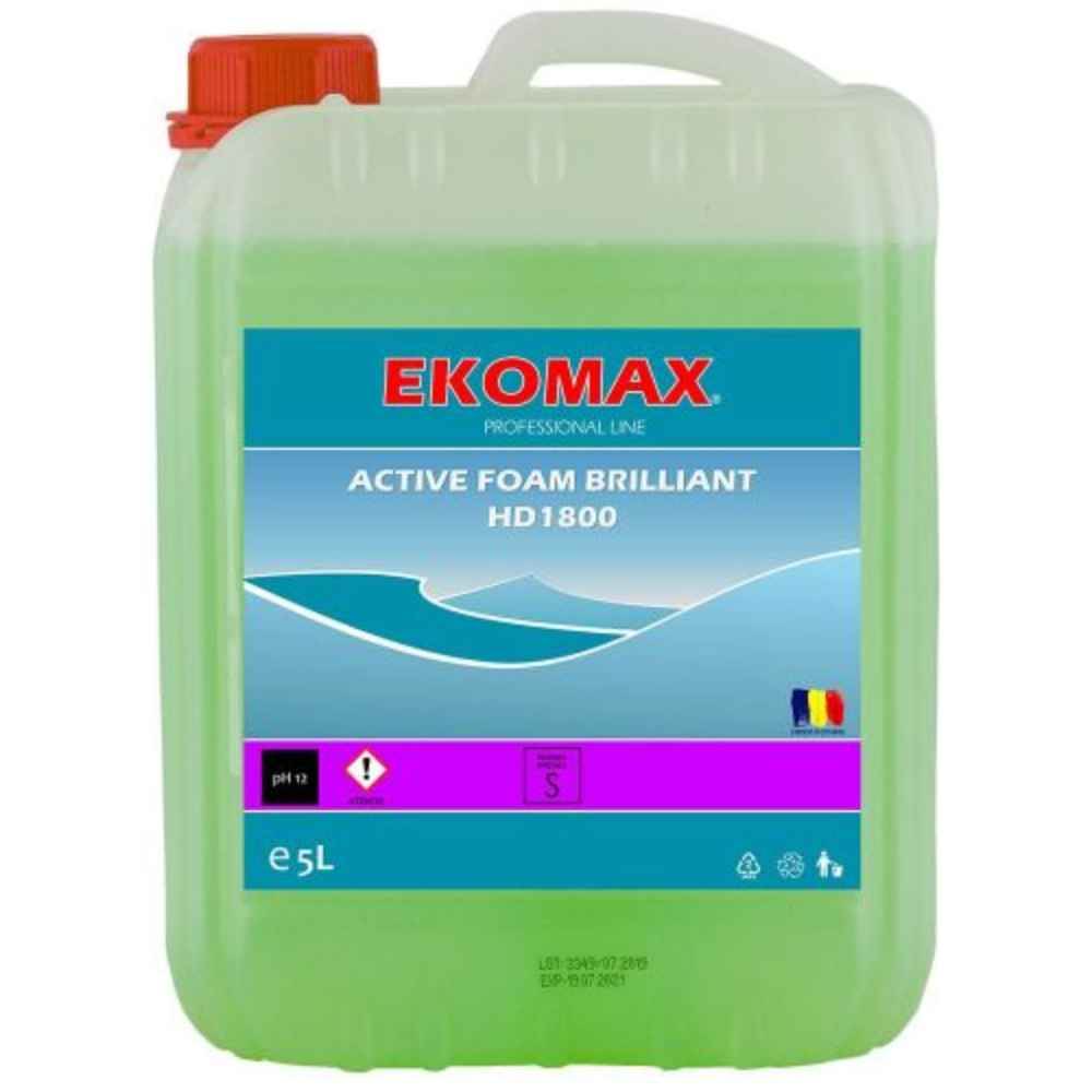 autoturisme benzina+gpl Detergent profesional ptr spalat autoturisme spumare abundenta 5l ekomax active foam