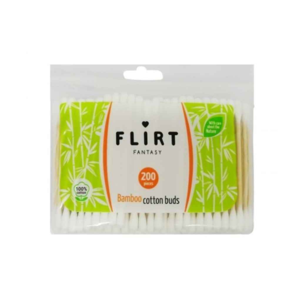 Betisoare de urechi din bambus 100buc/pachet flirt