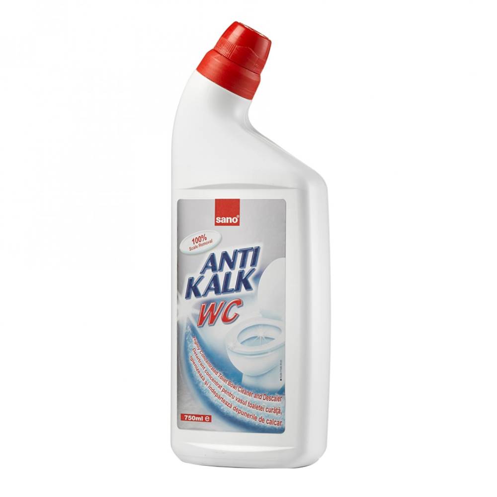 anvelope 750/16 c Detergent lichid pentru vasul de toaleta, 750 ml, sano anti kalk