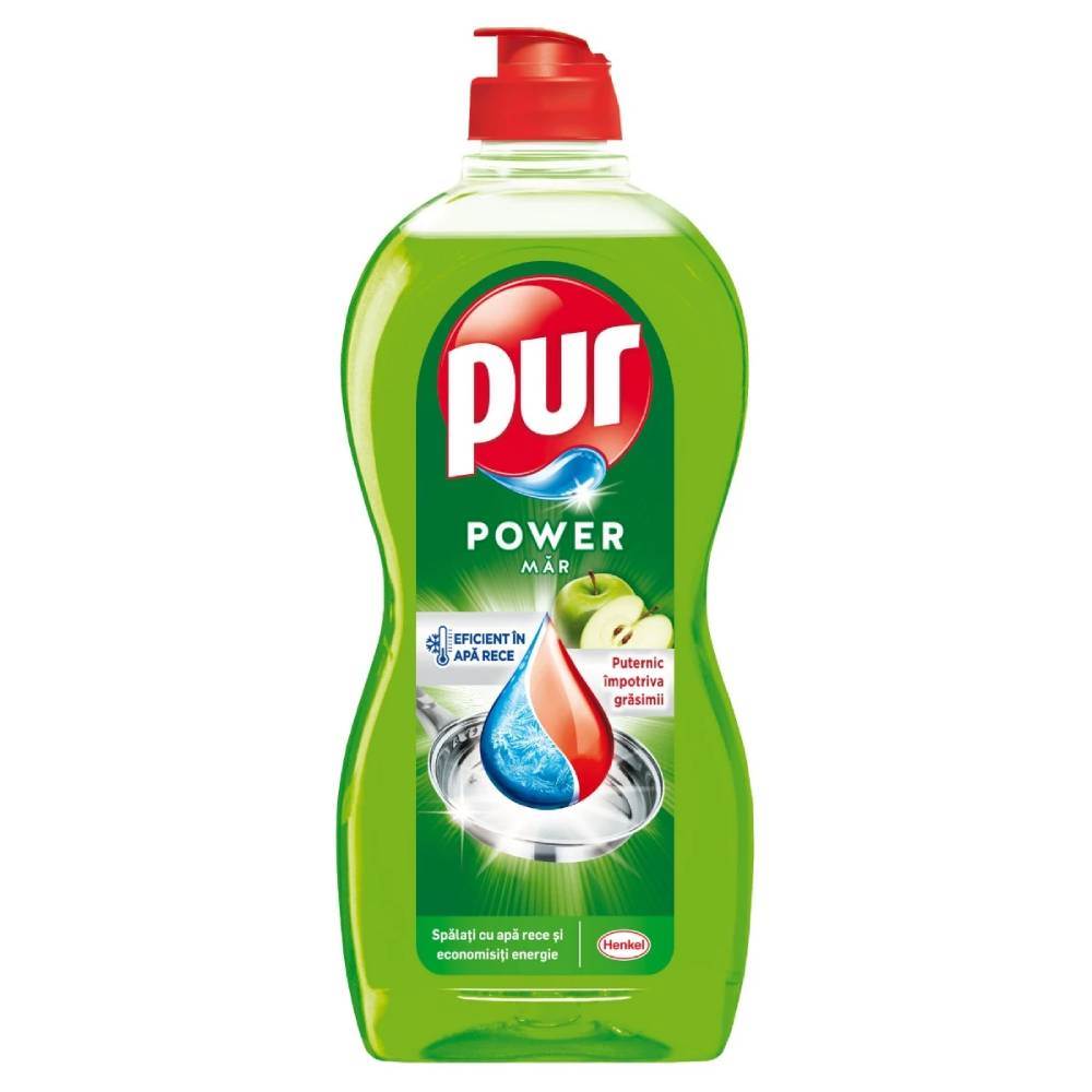 service mașini de spălat vase Detergent solutie de spalat vase lichid 450ml apple pur