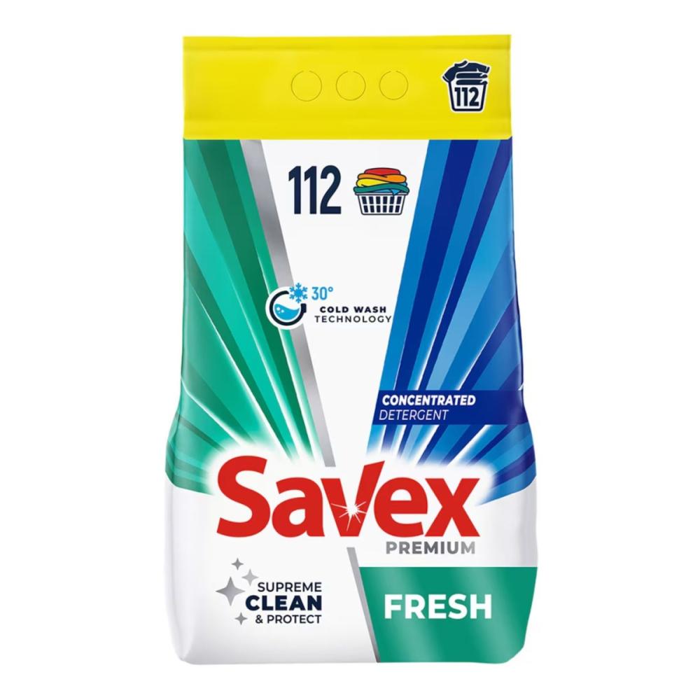 detergent de rufe Detergent pentru rufe automat 9kg 112spalari fresh savex