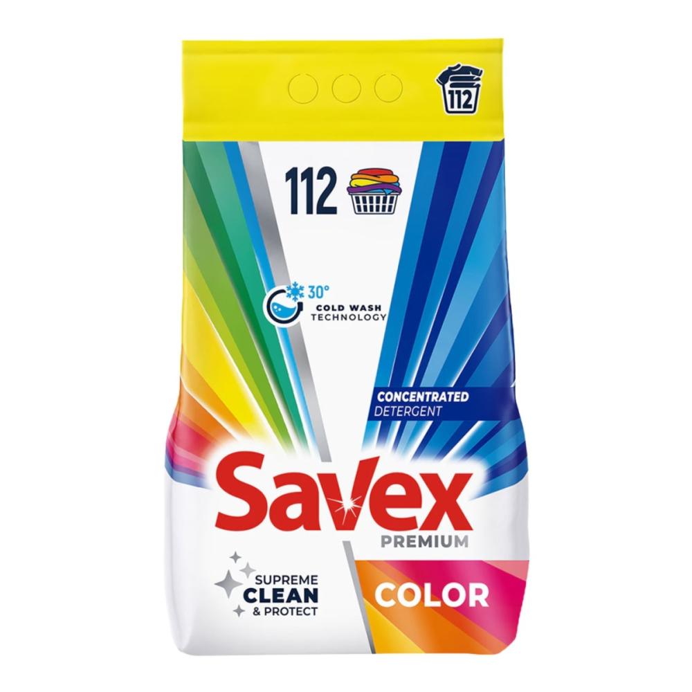 detergent de rufe Detergent pentru rufe automat 9kg 112spalari color savex