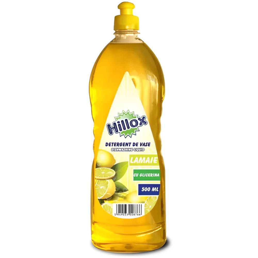 montaj mașina spălat vase Hillox detergent vase 500 ml mare lamaie