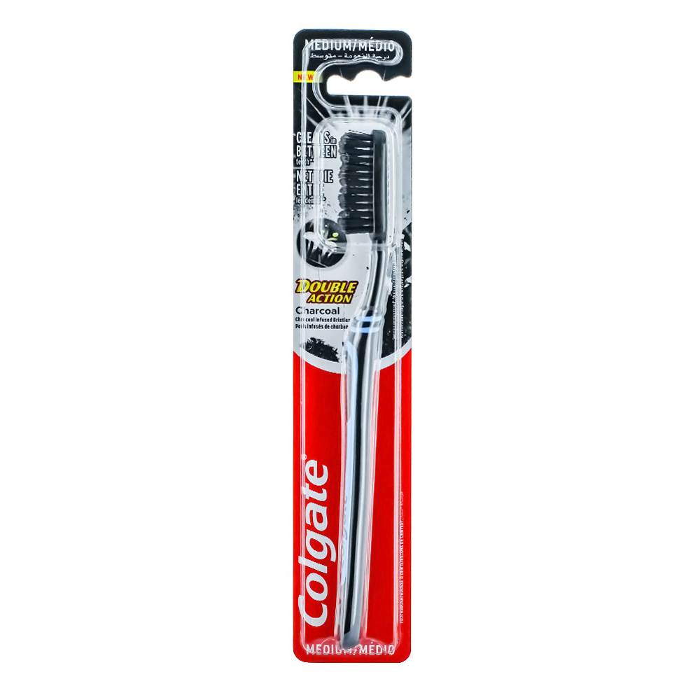 Toothbrushes Periute de dinti double action charcoal colgate