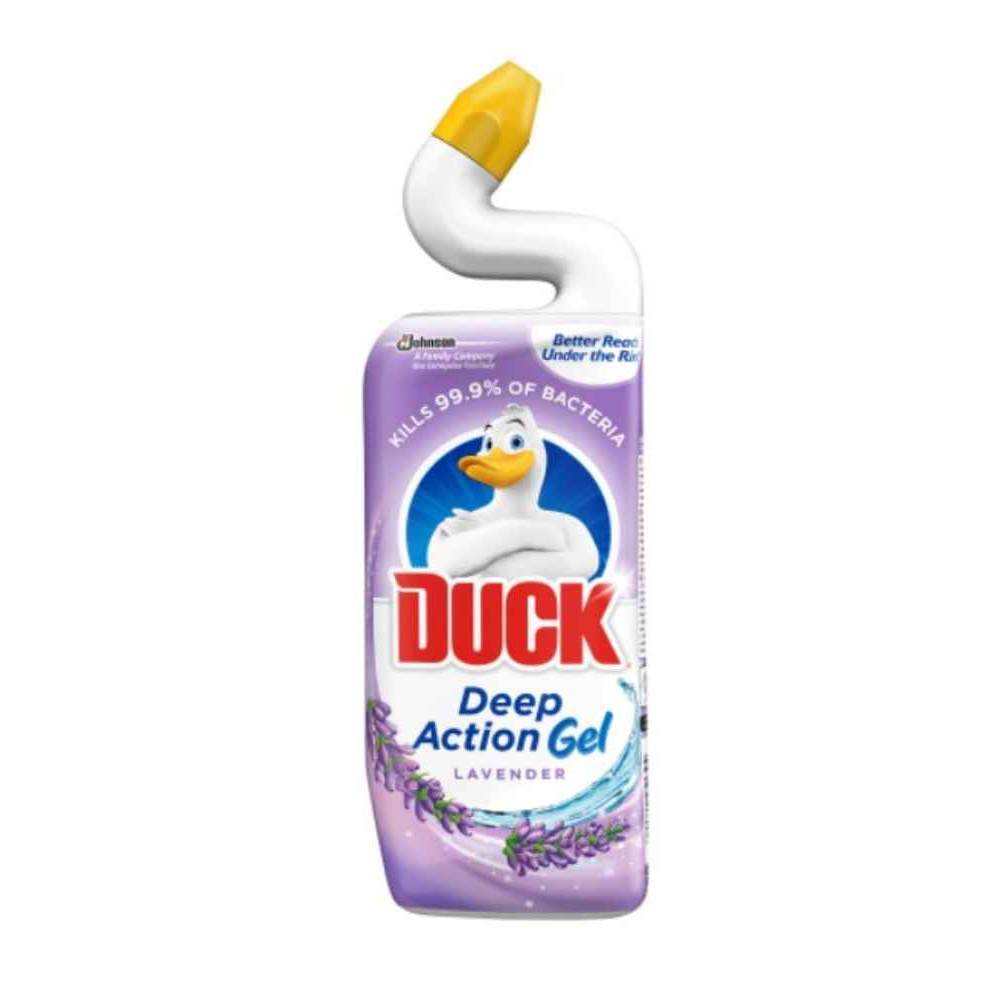 vanish dezinfectant pentru maşina de spălat Detergent dezinfectant pentru toaleta, lavanda, 750 ml, duck deep action gel