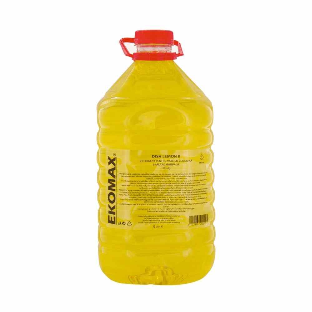 cel mai bun detergent pentru mașina de spălat vase Detergent vase pet 5l dish lemon ekomax