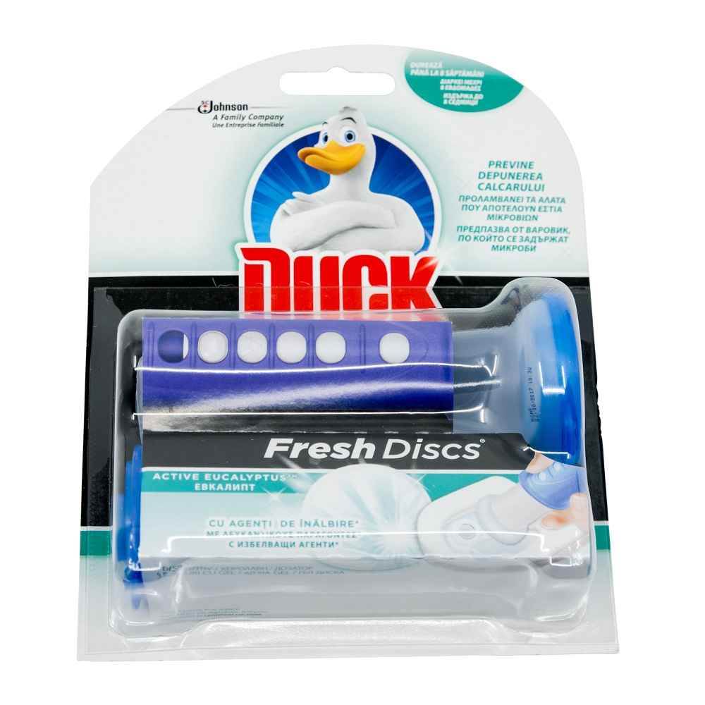 wc villeroy & boch Odorizant discuri pentru toaleta wc 36ml fresh discs eucalypt duck