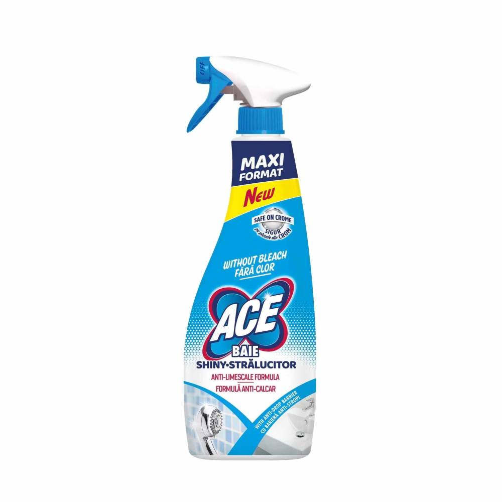 ACESHINY Detergent baie fara clor, cu pulverizator, 500 ml, aceshiny